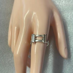 TIFFANY & Co 925 Frank Gehry Axis Ring Size 8.5 SOLD!